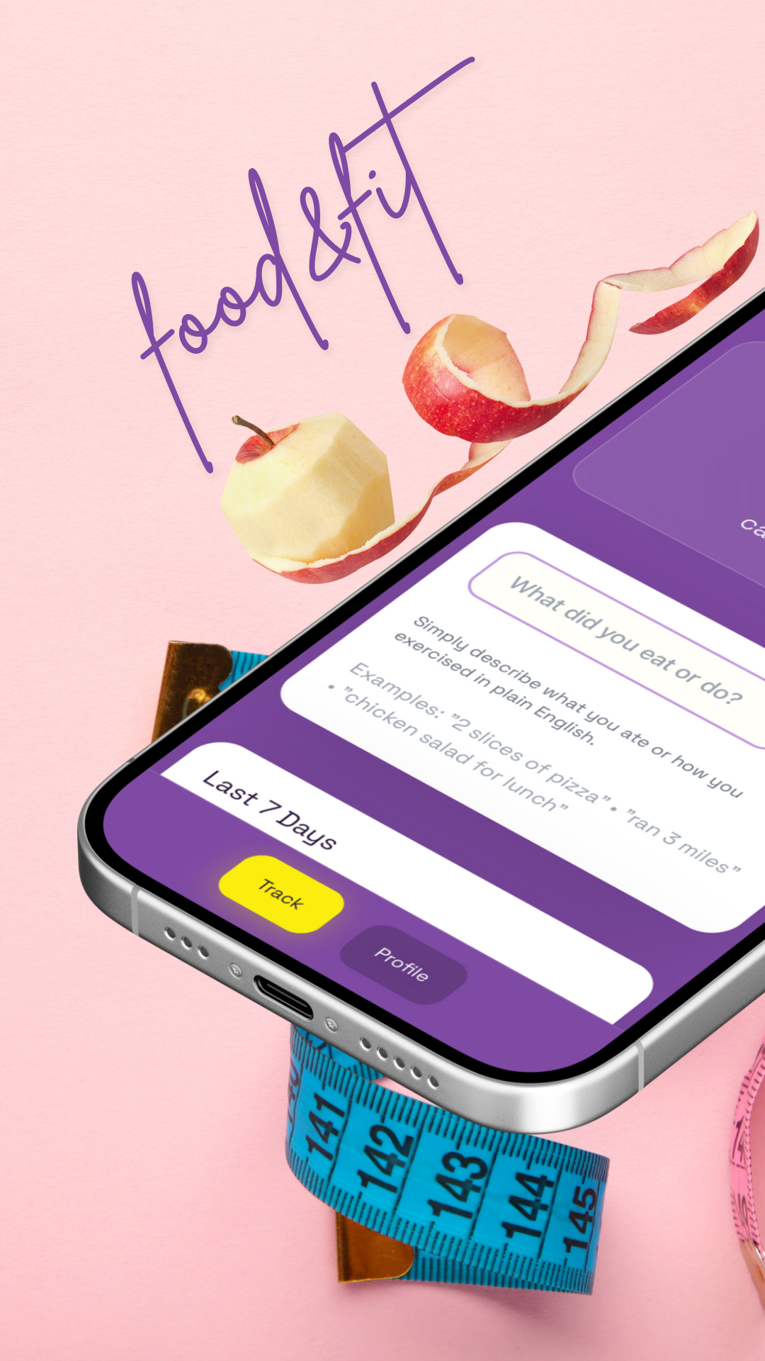Natural language food entry